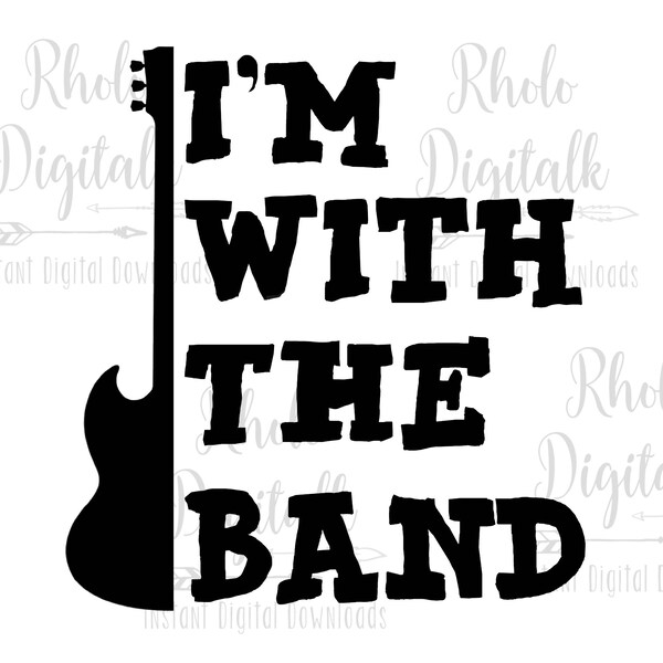 I'm With the Band Etsy