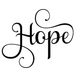 Hope svg digital download