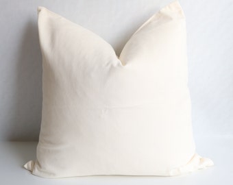 20x20 Set of two Pillow Covers, Matine Ivory Pillow Covers, Pillow Covers, Ivory Pillow Covers, Cushion Pillows, Cream Pillows, Accet Pillow