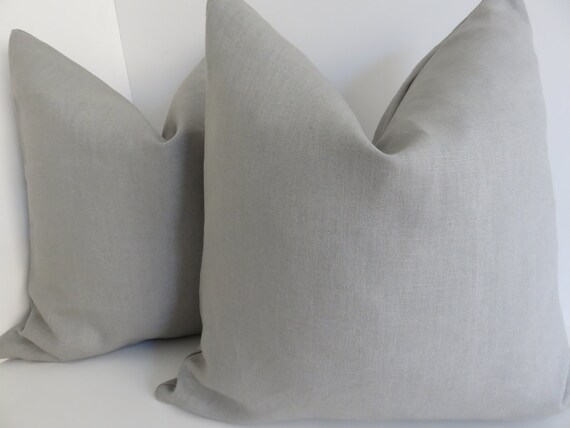 light gray pillows