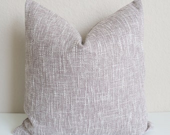 Woven Upholstery Silver Grey Pillow Covers, Pillow covers, Grey pillow cover, Accent Pillows, Homedecor, Woven Pillows
