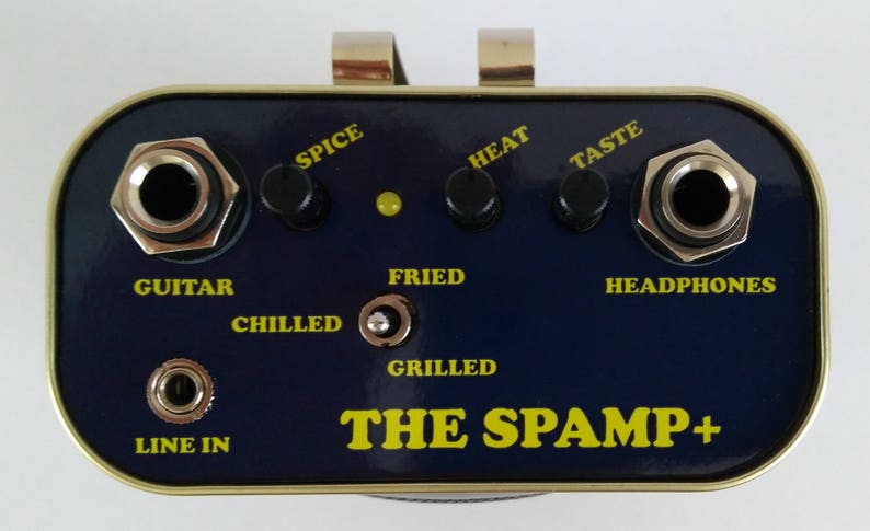 THE SPAMP PLUS Guitar Practice Amplifier and Distortion Effect With Speaker image 5