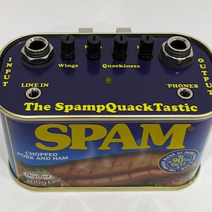 The SpampQuackTastic - Guitar Headphone Practice Amplifier with Envelope Filter Effect