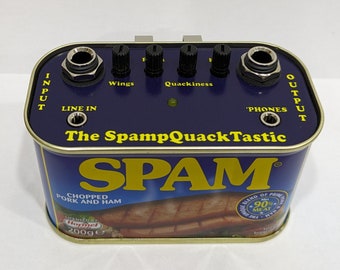 The SpampQuackTastic - Guitar Headphone Practice Amplifier with Envelope Filter Effect