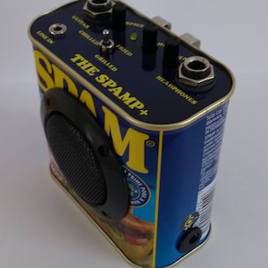 THE SPAMP PLUS Guitar Practice Amplifier and Distortion Effect With Speaker image 2