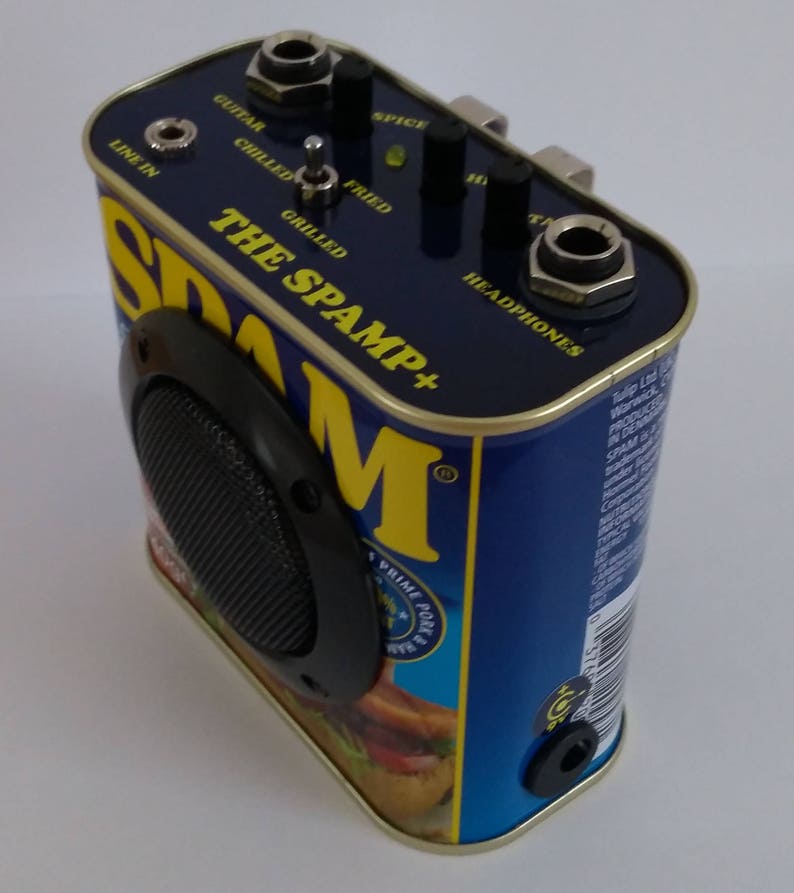 THE SPAMP PLUS Guitar Practice Amplifier and Distortion Effect With Speaker image 2