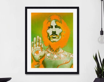 George Harrison by Richard Avedon Art Print