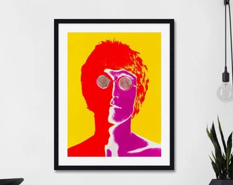 John Lennon by Richard Avedon Art Print