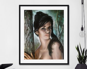 Tina by J.H. Lynch Art Print