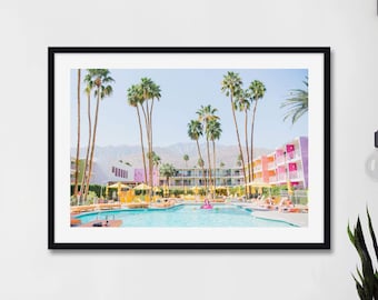 Saguaro Hotel Palm Springs Art Print