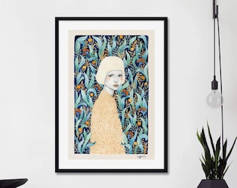 Emilia by Sofia Bonati Art Print