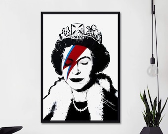 Lizzy Stardust by Banksy Art Print