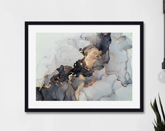 Abstract Luxe Art Print