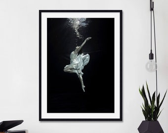 Dancer In The Deep by Art Print