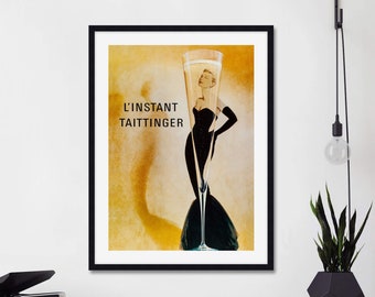 L'instant Taittinger Art Print