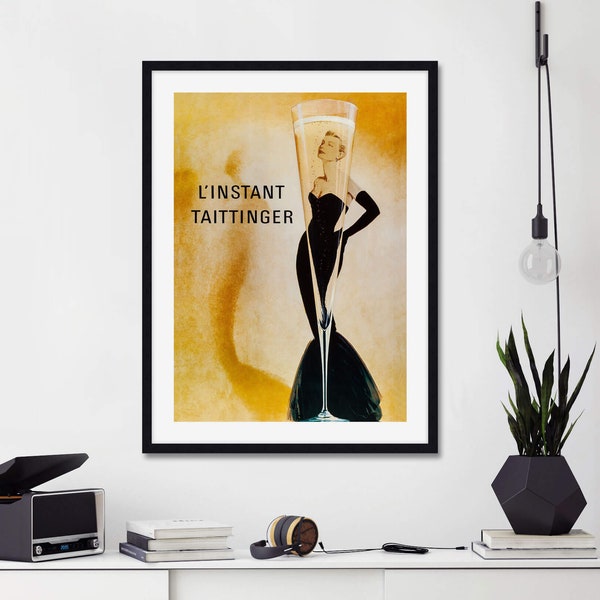 L'instant Taittinger Art Print