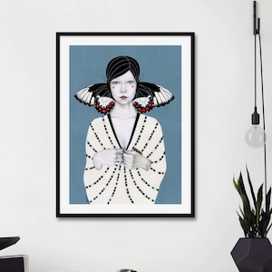 Konsttryck Mila av Sofia Bonati