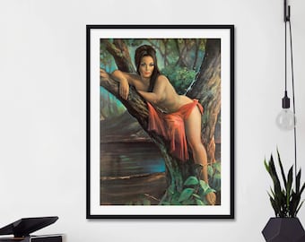 Woodland Goddess by J.H. Lynch Art Print