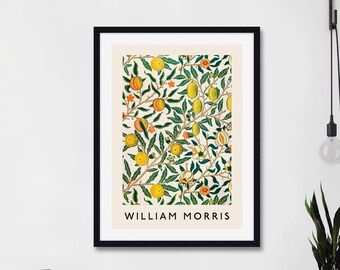 Lemon Tree by William Morris Art Print