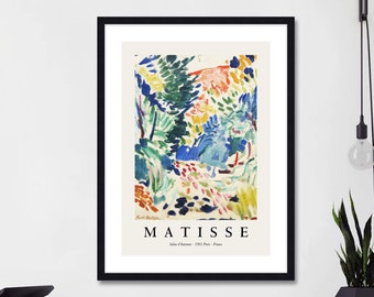 Matisse Landscape at Collioure Art Print