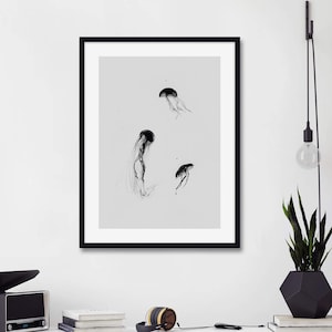 Dancing Jellyfish Art Print