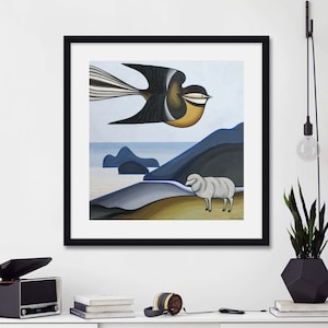 Pastoral, Te Henga by Don Binney Art Print