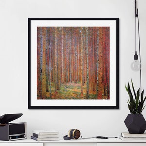 Tannenwald by Gustav Klimt Art Print