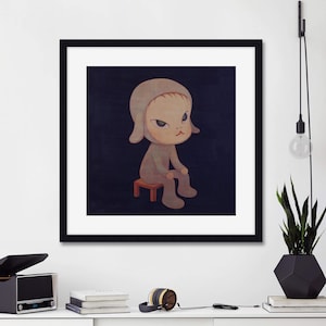 奈良美智 Yoshitomo Nara Sleepless Night 28CM No.YNF1784 - Sleepless Night (Sitting) 1997 | YOSHITOMO NARA The Works