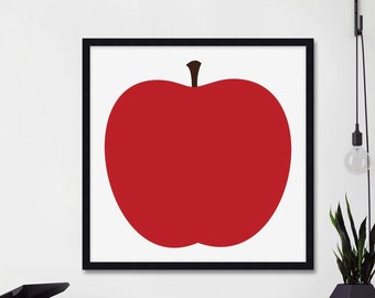 Apple Art Print