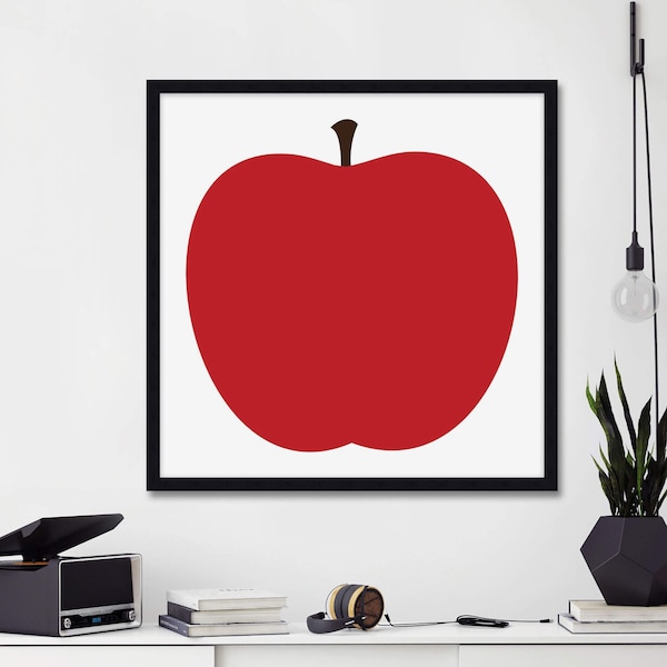 Apple Art Print