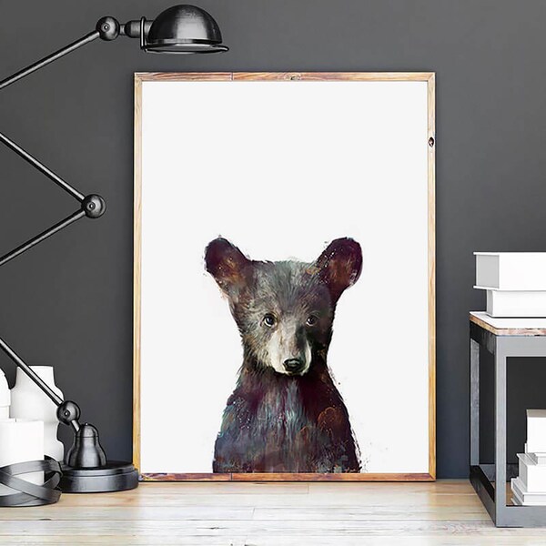 Little Bear by Amy Hamilton Art Print