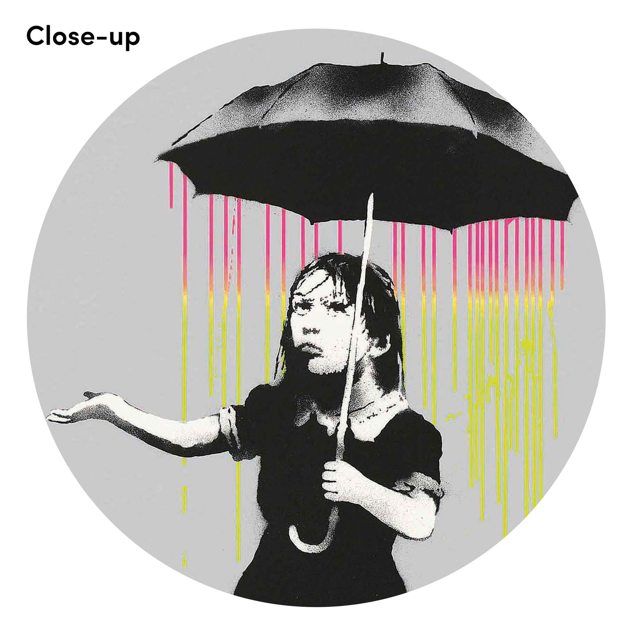 banksy バンクシー Nola(coloured rain) wcp Buy Picture