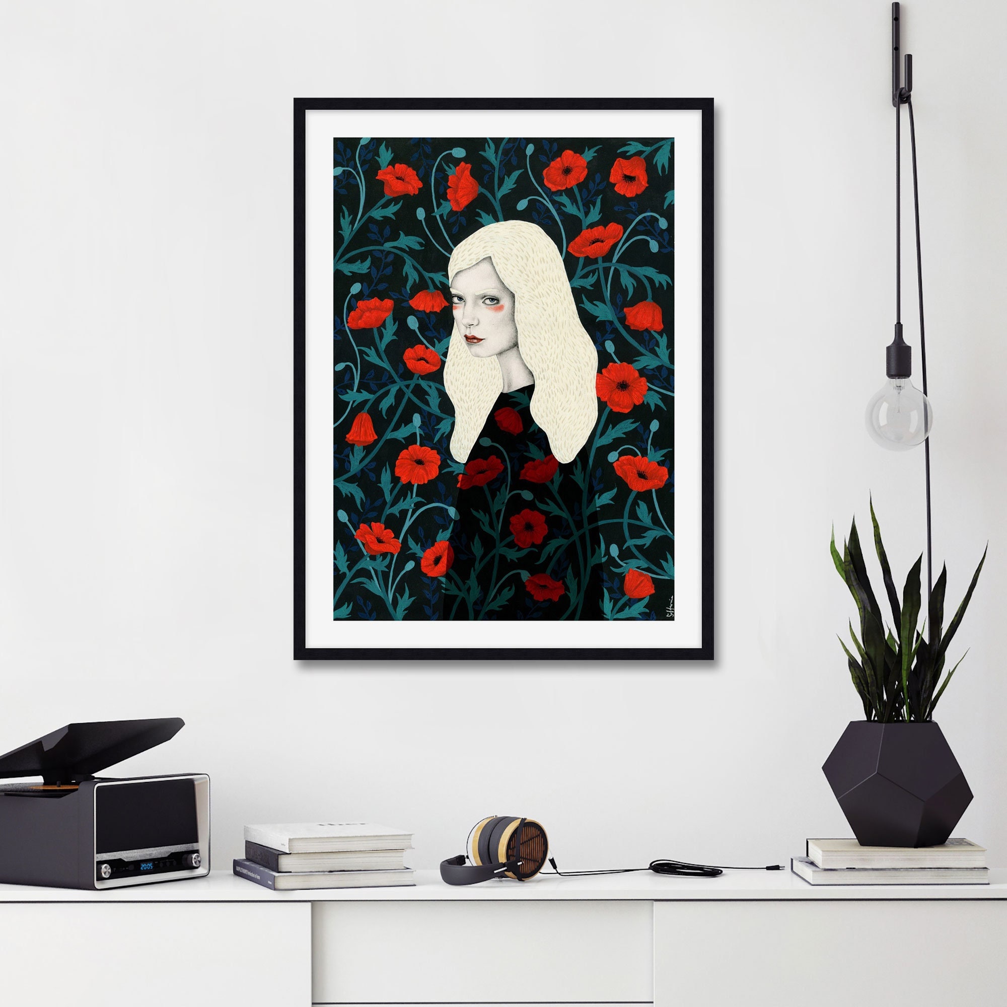 Poppy by Sofia Bonati Art Print