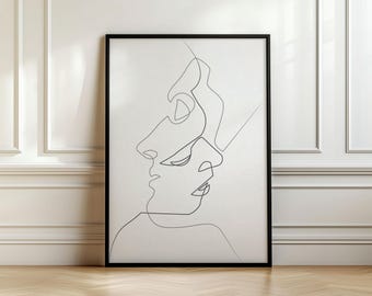 Close Noir (Grey) by Quibe Art Print