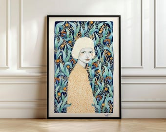 Emilia by Sofia Bonati Art Print