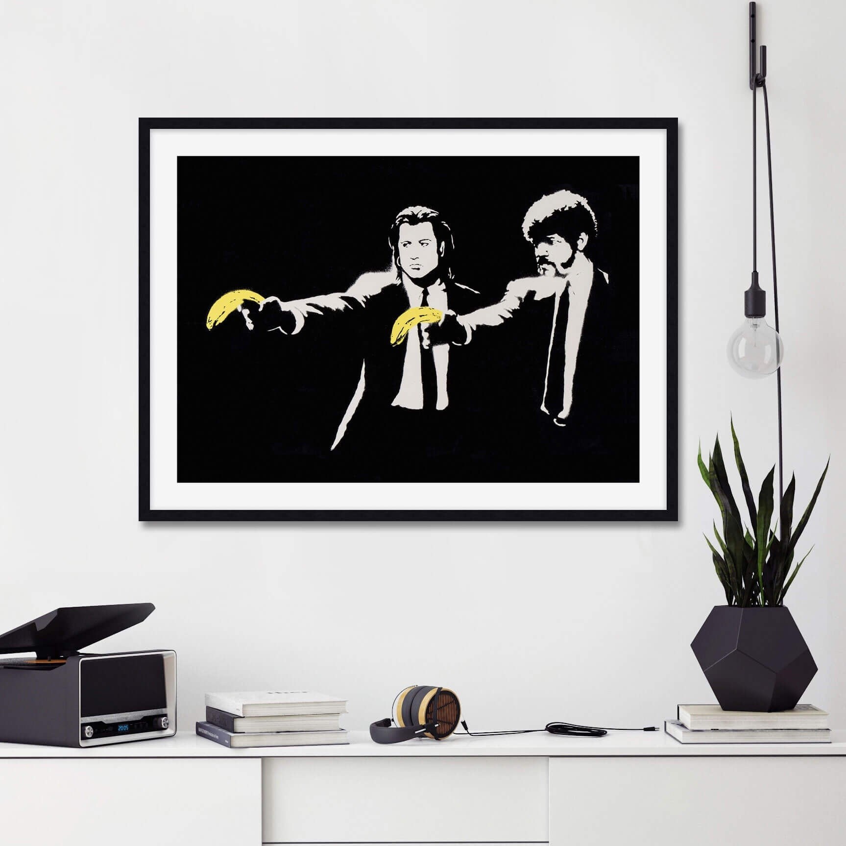Peel Fiction by Banksy Art Print - Etsy