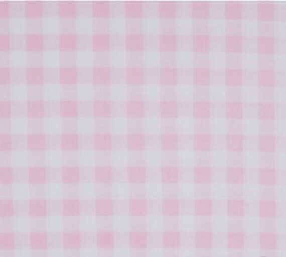 Pink & White Buffalo Check Fabric Farmhouse Fabric Quilting - Etsy