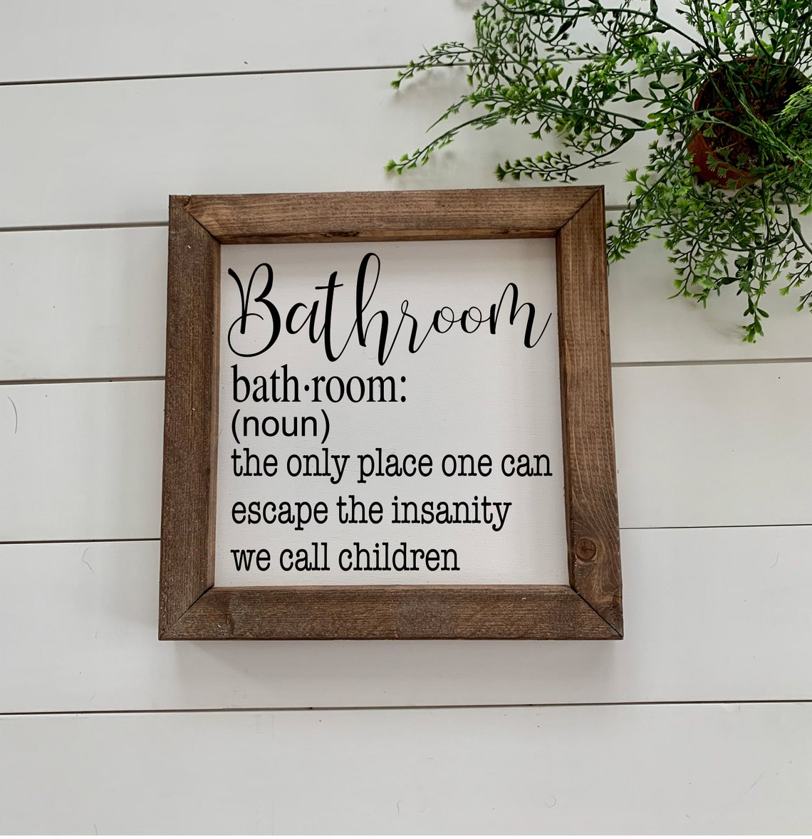 Bathroom Wood Sign/bathroom Sign/bathroom Decor/wood Sign/wood | Etsy
