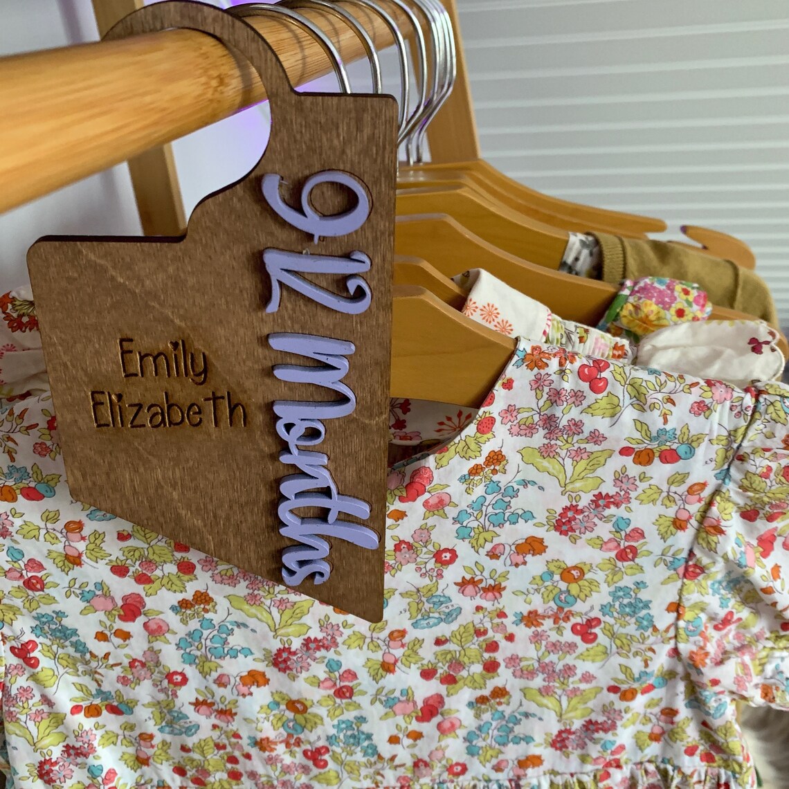 Personalized Baby Clothes Dividers/wooden Baby Clothes Etsy
