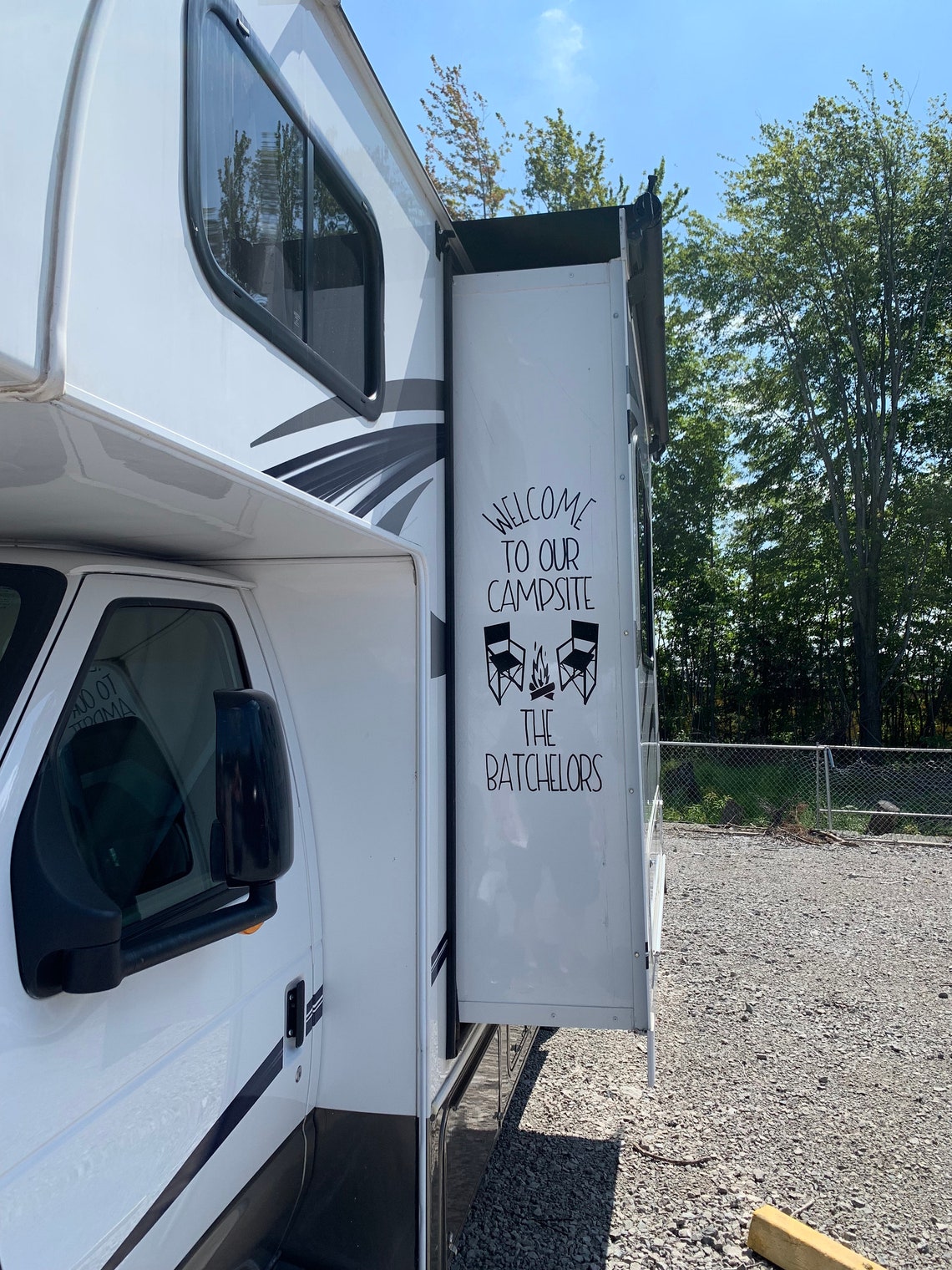 Camper vinyl decal/camper personalized vinyl decal/large Etsy