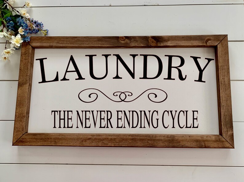 Laundry Wood Sign/laundry Room/laundry Decor/laundry Sign/wood Etsy