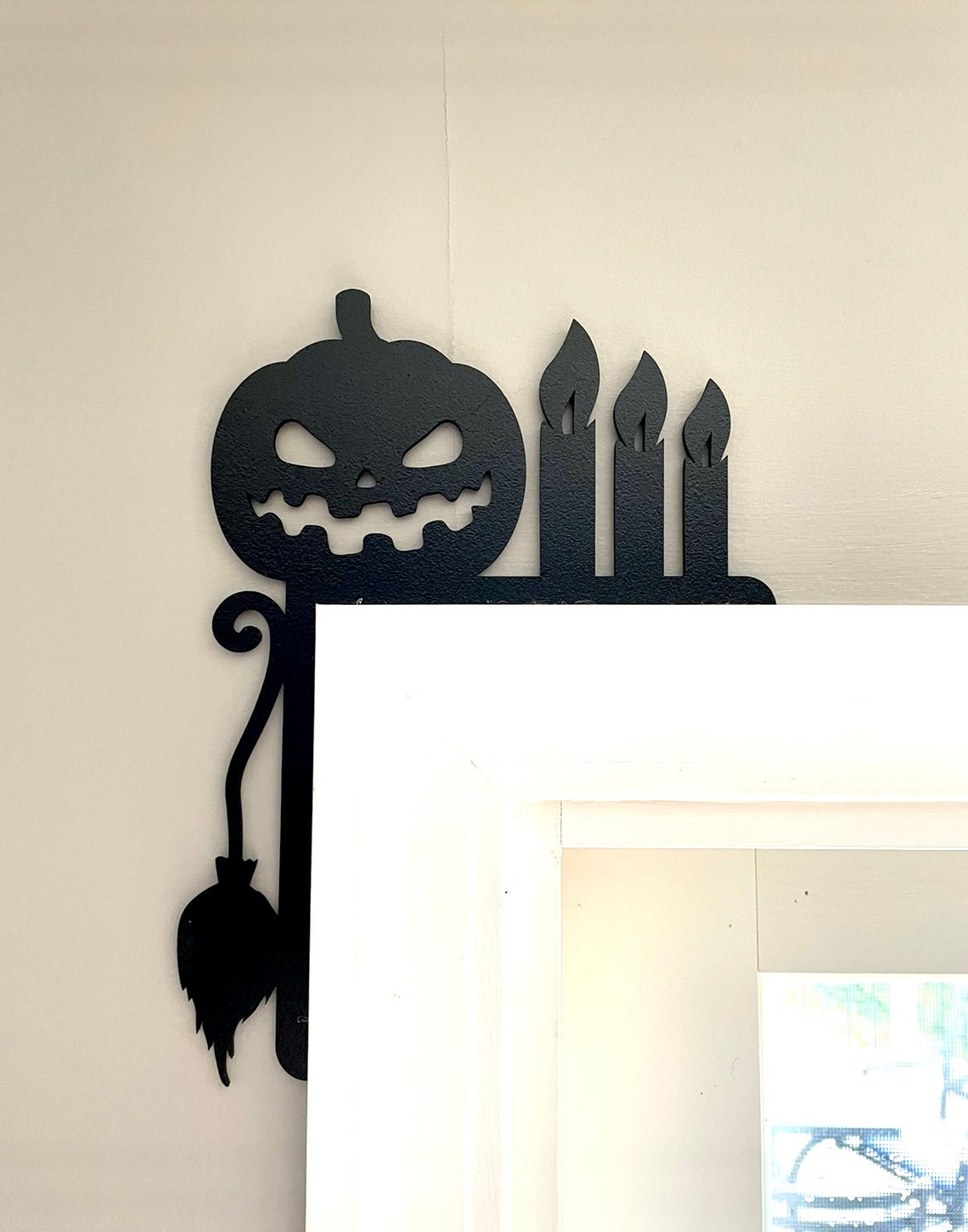 Halloween Door Frame Decor/halloween Door Trip Decor/witch Etsy