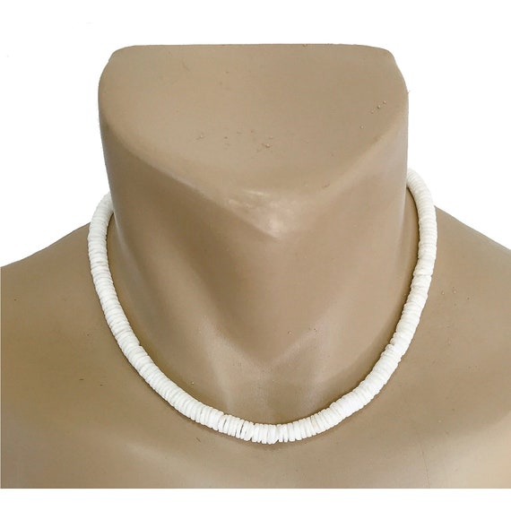 Small puka shell necklace deals