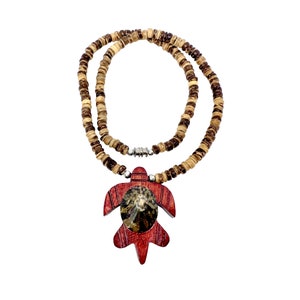 Hawaiian Jewelry Hawaii Honu Sea Turtle With Opihi Shell Necklace ...