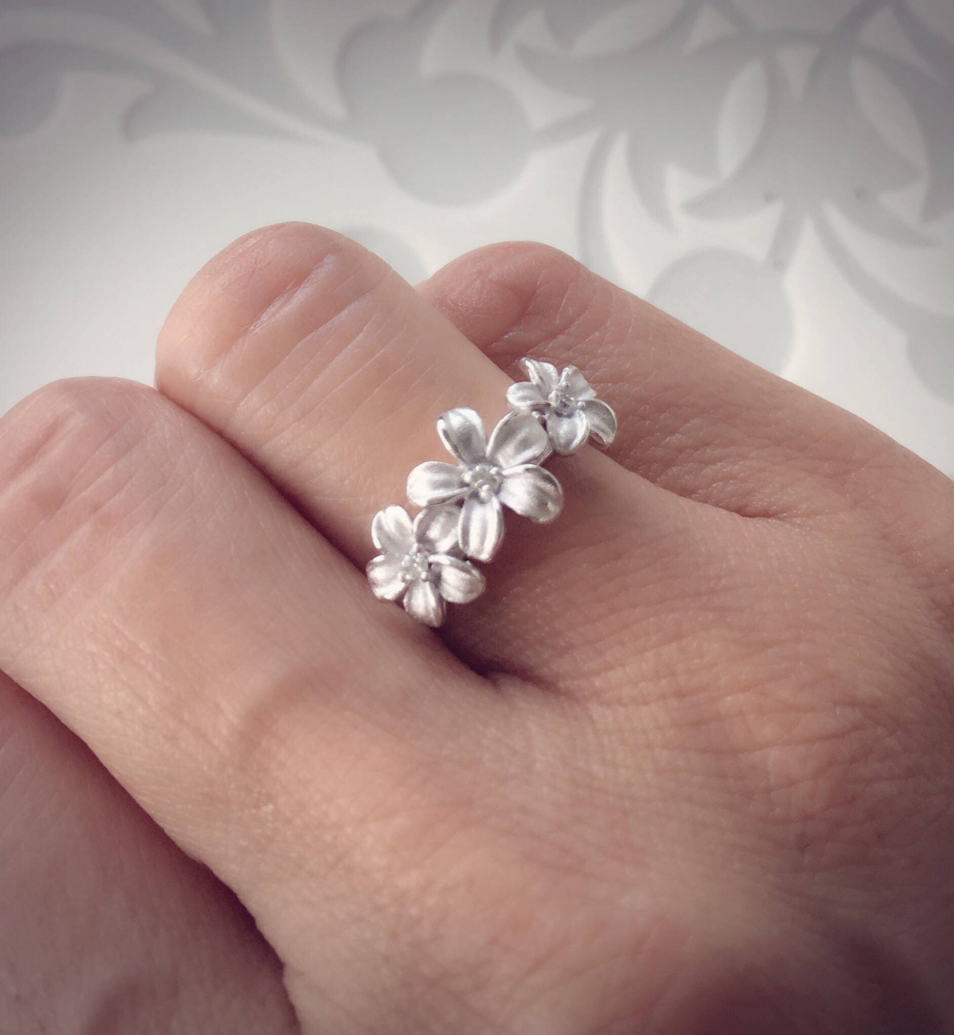 Orecchini A Fiore Di Plumeria In Argento Sterling 925 - Stile Hawaiano, Post, Nuovi