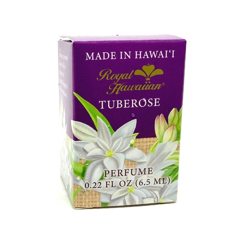 Royal Hawaiian Perfumes Tuberose Flower Perfume 0.22 Ounce Etsy