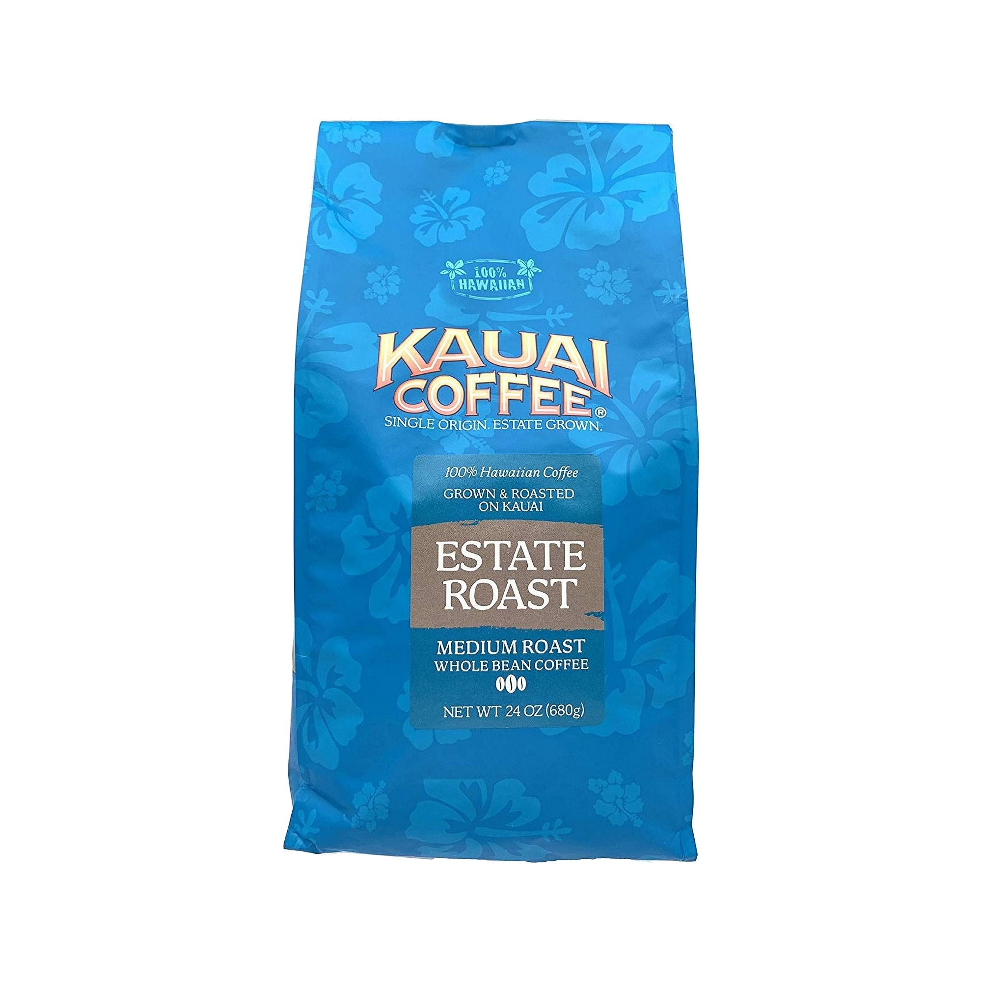 Kauai Coffee Estate Medium Roast Whole Bean 24 oz Bolsa de Etsy