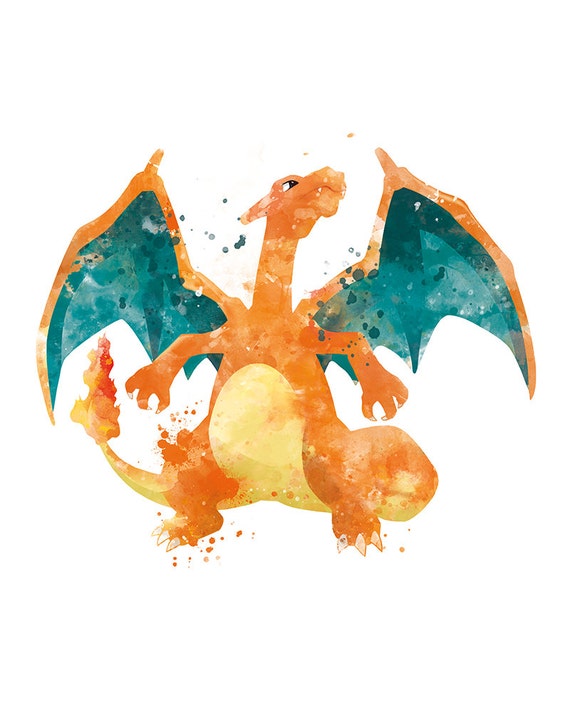 Pokemon Dracaufeu Art Print Affiche De Pokemon Pokemon Etsy Pokemon Dracaufeu Art Print Affiche De Pokemon Pokemon Etsy