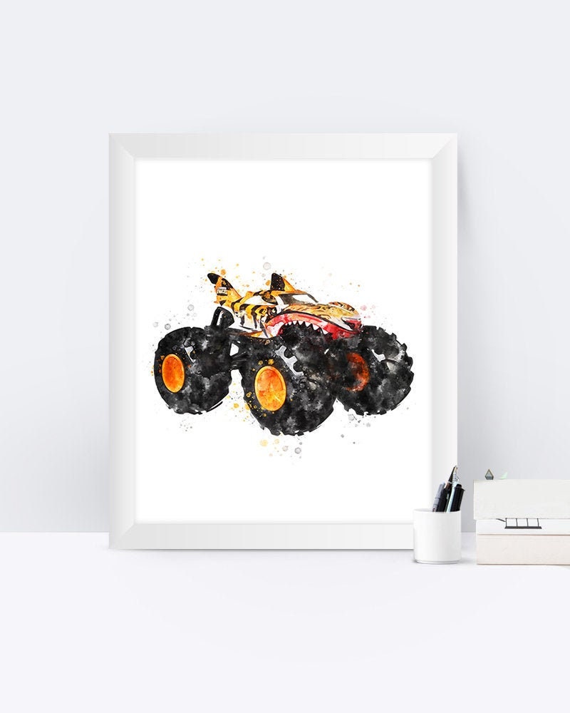 Free Free 186 Shark Monster Truck Svg SVG PNG EPS DXF File
