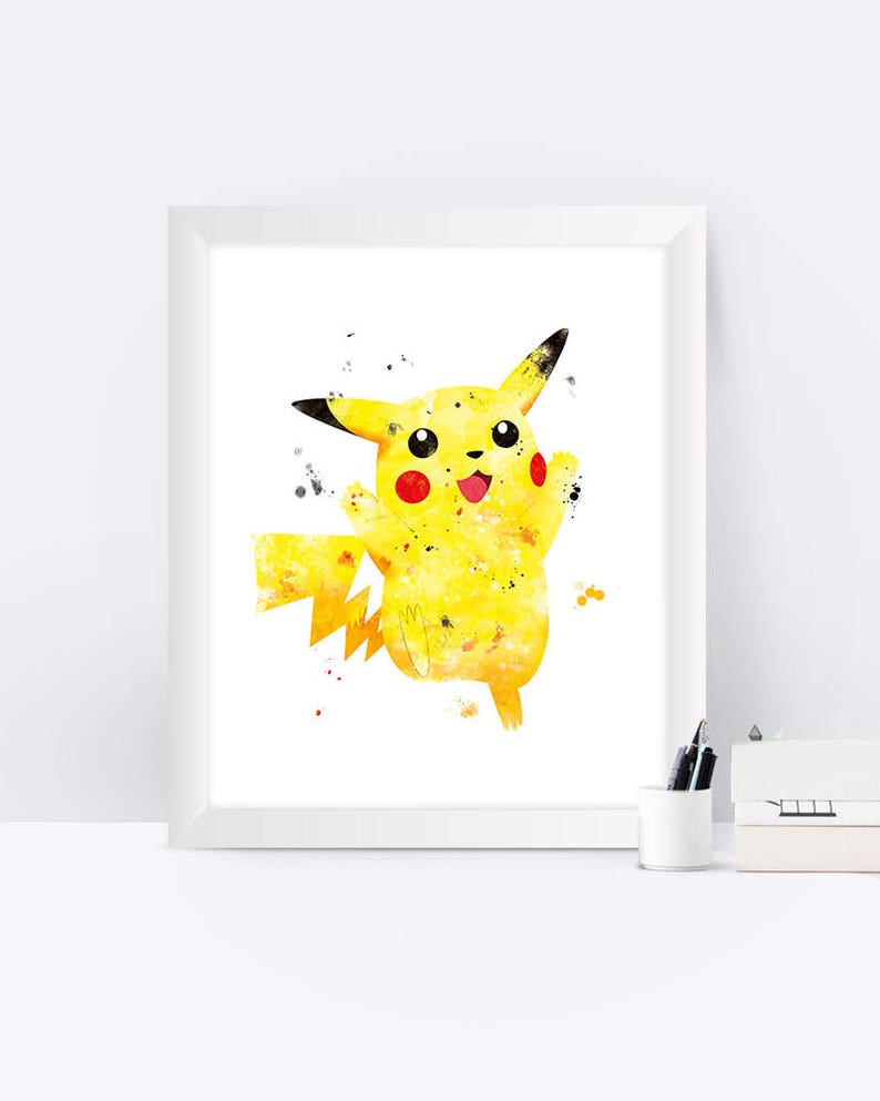 Pikachu Pokemon Artwork Print, Pokemon Poster, Pokemon Presents, Watercolor, Printable Pikachu, Young children, Nursery, Residence Decor, Reward, Pokemon Wall artwork photo relating to Pokemon Posters Printable identify Pikachu Pokemon Artwork Print, Pokemon Poster, Pokemon Presents, Watercolor, Printable Pikachu, Young children, Nursery, Property Decor, Reward, Pokemon Wall artwork